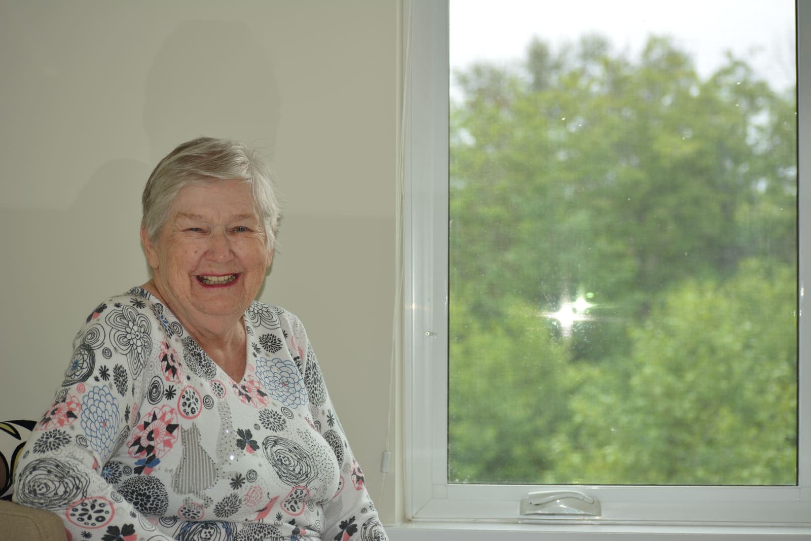 Moments of connection by the window