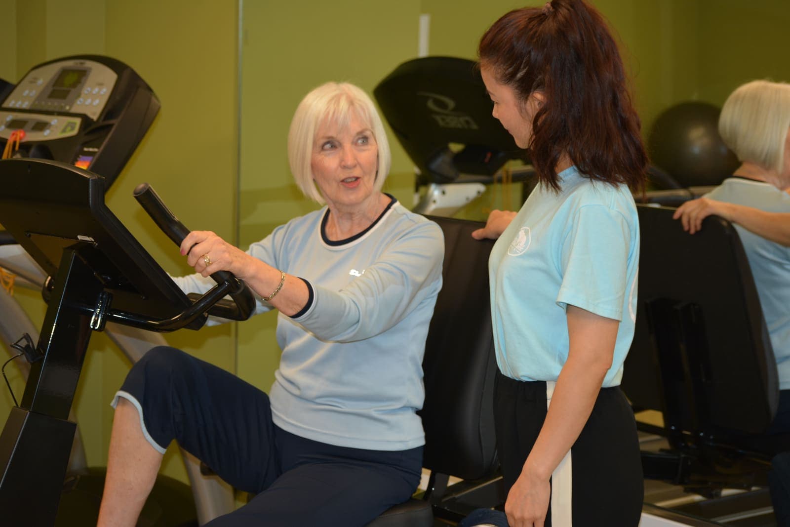 On-site gym with staff support